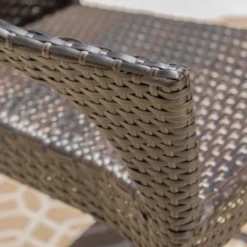 Mirage 4pk Wicker Stacking Chairs - Brown - Christopher Knight Home 4 Mirage 4pk Wicker Stacking Chairs - Brown - Christopher Knight Home -Homcom Store GUEST d54b23b7 6a87 46a4 82b7 233676ae5756