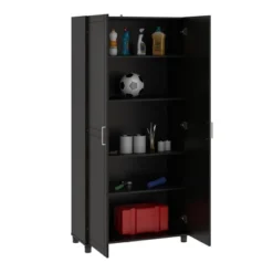 Welby 36" Utility Storage Cabinet - Room & Joy -Homcom Store GUEST d6045e7a c0b3 4544 9d22 208a66c622ec