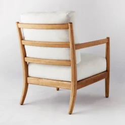 Park Valley Ladder Back Wood Arm Accent Chair - Threshold™ Designed With Studio McGee 10 Park Valley Ladder Back Wood Arm Accent Chair - Threshold™ Designed With Studio McGee -Homcom Store GUEST d6505995 7f04 4a56 a480 df3af812b74c