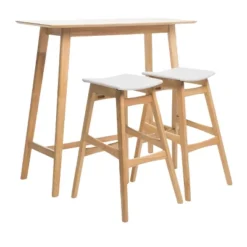 42" 3pc Emmaline Bar Set - Christopher Knight Home -Homcom Store GUEST d71e74cb 2884 4d3c 95b1 1a2dc879db7b