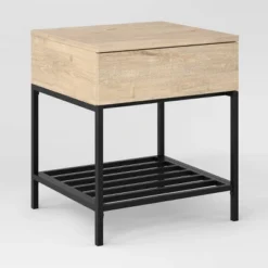 Loring End Table With Charging Station - Threshold™ -Homcom Store GUEST d8b9567b a4cd 4bda 98a6 31c5f7bf53fc