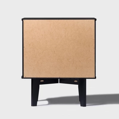 Mid-Century Modern Wood Nightstand - Saracina Home 4 Mid-Century Modern Wood Nightstand - Saracina Home - Image 4