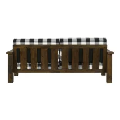 Jovie Gingham Rustic Sofa - HOMES: Inside + Out -Homcom Store GUEST db3b0bf1 8ea5 41cd bcf7 b2cad4b9286b