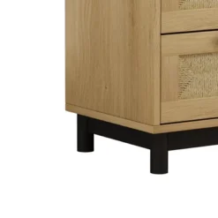 30.31" 3-Drawer Rope Braid Dresser, Oak - ModernLuxe 13 30.31" 3-Drawer Rope Braid Dresser, Oak - ModernLuxe -Homcom Store GUEST dc3bda7e 398f 461d 9083 cb5a19891c1f
