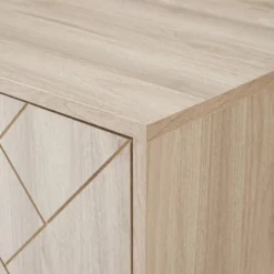 Vik Modern Boho 4 Door Herringbone TV Stand For TVs Up To 80" - Saracina Home -Homcom Store GUEST dc6efbef b8ac 475f a48e a7b2b59eda7f