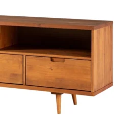 Cara Mid-Century Modern 3 Drawer TV Stand For TVs Up To 65" - Saracina Home -Homcom Store GUEST dca4b737 87bc 4171 8896 516227b5b85f