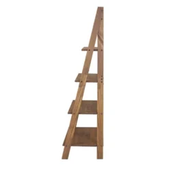 68.25" Boho 4 Tier Solid Wood Ladder Bookshelf Plant Stand - Saracina Home -Homcom Store GUEST dcebb02b ce9e 4efa aa43 b3b4bbe0ac56