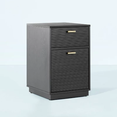 Grooved Wood 2-Drawer Vertical Filing Cabinet - Hearth & Hand™ With Magnolia 7 Grooved Wood 2-Drawer Vertical Filing Cabinet - Hearth & Hand™ With Magnolia - Image 7