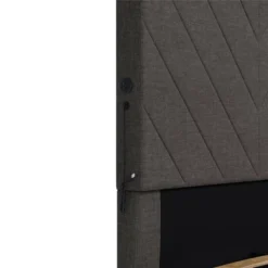 Yanis Upholstered Bed With USB - Room & Joy 15 Yanis Upholstered Bed With USB - Room & Joy -Homcom Store GUEST e144e563 aadc 4474 9e67 d63bf716d06f