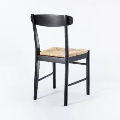 Logan Wood Dining Chair With Woven Seat - Threshold™ Designed With Studio McGee 12 Logan Wood Dining Chair With Woven Seat - Threshold™ Designed With Studio McGee -Homcom Store GUEST e3f72558 62ad 4791 852f 52b8698a01de