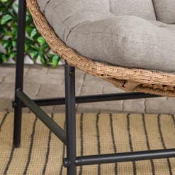 2pk Papasan Scoop Outdoor Patio Chair - Natural - Saracina Home 21 2pk Papasan Scoop Outdoor Patio Chair - Natural - Saracina Home -Homcom Store GUEST e587dba0 2ebc 4c41 a9d7 e8d2e38dc12a