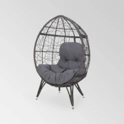 Gianni Wicker Teardrop Chair - Christopher Knight Home 12 Gianni Wicker Teardrop Chair - Christopher Knight Home -Homcom Store GUEST e5bc2c4f 6568 467f a2a2 ccccf83f2878