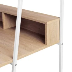 36" Writing Desk With Open Storage Ladder Bookshelf - Saracina Home -Homcom Store GUEST e6b06f69 3c40 4d14 89cd a621a54542e1