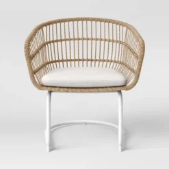 Southport 3pc Motion Patio Chat Set With Metal Legs - Natural/White - Opalhouse™ -Homcom Store GUEST ea1d8bdf f36f 42af a1fd 69e5c21c1649