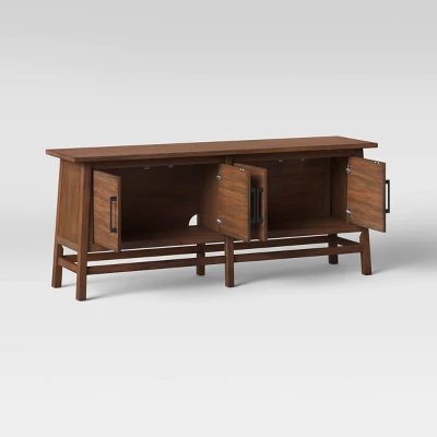 Haverhill TV Stand For TVs Up To 50" Brown - Threshold™ 2 Haverhill TV Stand For TVs Up To 50" Brown - Threshold™ - Image 2