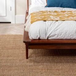 Boho Solid Wood Spindle Platform Bed - Saracina Home 30 Boho Solid Wood Spindle Platform Bed - Saracina Home -Homcom Store GUEST eddd6fd7 e683 4a43 ab14 7eb5a52e69b7