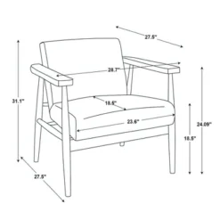 Upholstered Natural Wood Accent Chair - Hearth & Hand™ With Magnolia 10 Upholstered Natural Wood Accent Chair - Hearth & Hand™ With Magnolia -Homcom Store GUEST efd29593 c505 45ce 8b88 af9ffc1f09ea