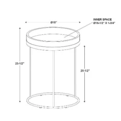 Wood & Steel Accent Side Table - Natural/Black - Hearth & Hand™ With Magnolia 7 Wood & Steel Accent Side Table - Natural/Black - Hearth & Hand™ With Magnolia -Homcom Store GUEST f1970950 e325 494c 9c80 57b3608cf0fd