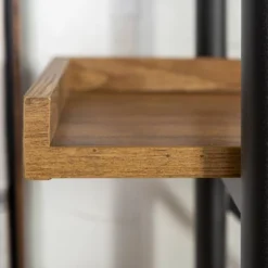 68" 5 Tray Shelf Urban Pipe X Back Bookshelf - Saracina Home -Homcom Store GUEST f414af8b f462 42d1 a49d bd9647b53dec