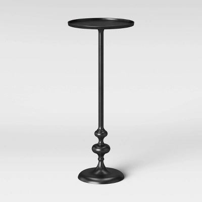 Londonberry Turned Metal Accent Table Black - Threshold 10 Londonberry Turned Metal Accent Table Black - Threshold - Image 10