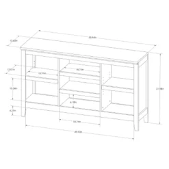 32" Carson Horizontal Bookcase With Adjustable Shelves - Threshold 10 32" Carson Horizontal Bookcase With Adjustable Shelves - Threshold -Homcom Store GUEST f881ab9a 25cd 41d7 9c39 58602d8adf48