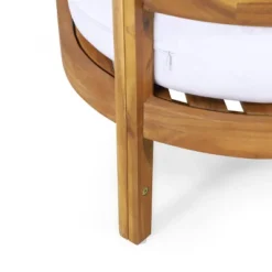 2pc Ellendale Outdoor Acacia Wood Loveseat & Coffee Table Teak/White - Christopher Knight Home 11 2pc Ellendale Outdoor Acacia Wood Loveseat & Coffee Table Teak/White - Christopher Knight Home -Homcom Store GUEST f9949a95 193f 47d3 9ba8 e9433dcf5193